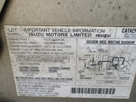 1996 HONDA PASSPORT EX SILVER 3.2L AT 4WD A16382